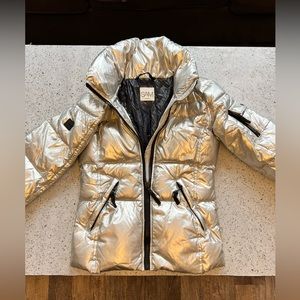 SAM. Girls’ Down Zip-Up Coat.